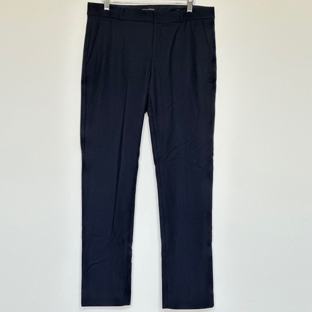 Banana Republic Black Slim Dress Trousers